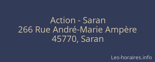 Action - Saran