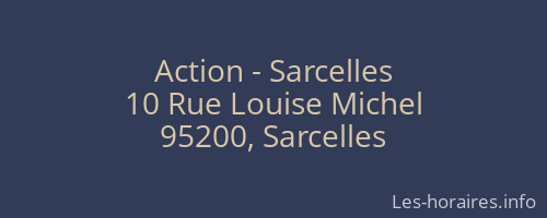Action - Sarcelles