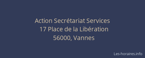 Action Secrétariat Services