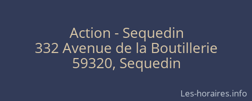 Action - Sequedin