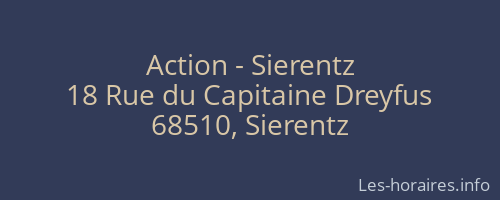 Action - Sierentz