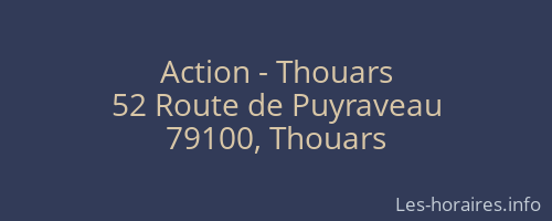 Action - Thouars