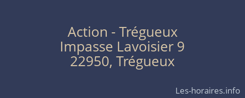 Action - Trégueux