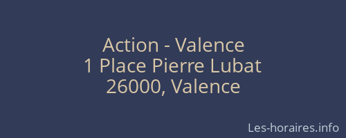 Action - Valence