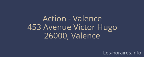 Action - Valence
