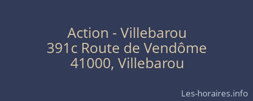 Action - Villebarou