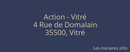 Action - Vitré