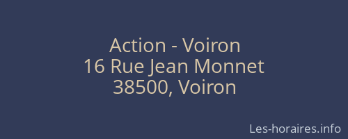 Action - Voiron