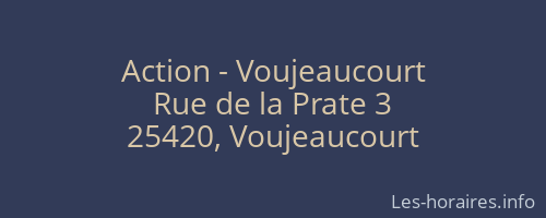 Action - Voujeaucourt