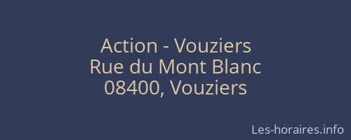 Action - Vouziers