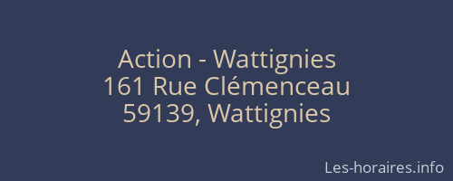Action - Wattignies