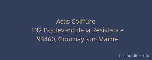 Actis Coiffure