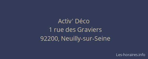 Activ' Déco