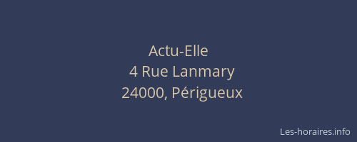Actu-Elle
