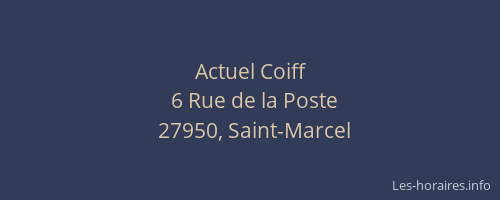 Actuel Coiff