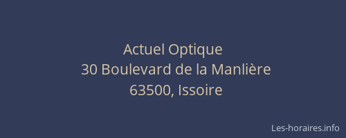 Actuel Optique