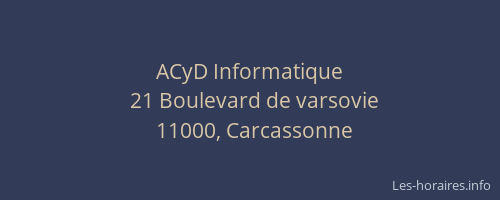 ACyD Informatique