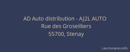 AD Auto distribution - AJ2L AUTO