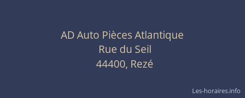 AD Auto Pièces Atlantique