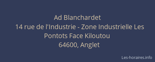 Ad Blanchardet