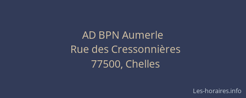 AD BPN Aumerle