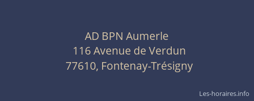 AD BPN Aumerle