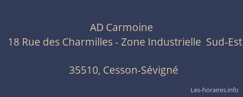 AD Carmoine