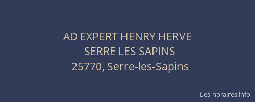 AD EXPERT HENRY HERVE