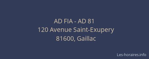 AD FIA - AD 81