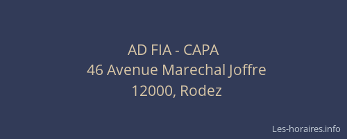 AD FIA - CAPA