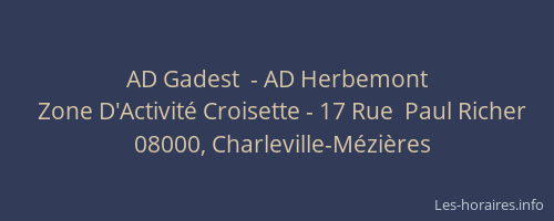 AD Gadest  - AD Herbemont