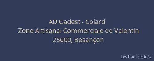 AD Gadest - Colard