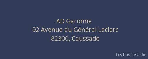 AD Garonne
