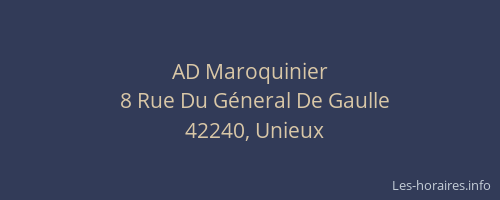 AD Maroquinier