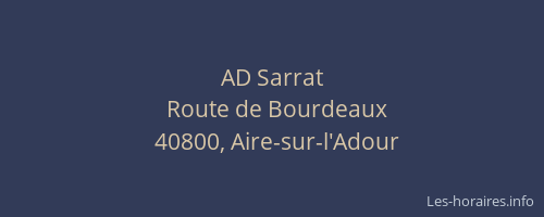 AD Sarrat