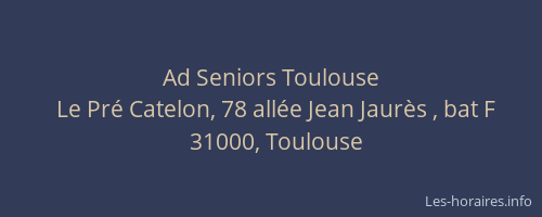 Ad Seniors Toulouse