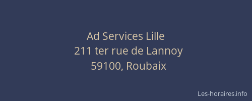 Ad Services Lille