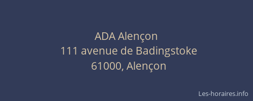 ADA Alençon