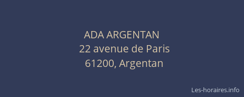 ADA ARGENTAN