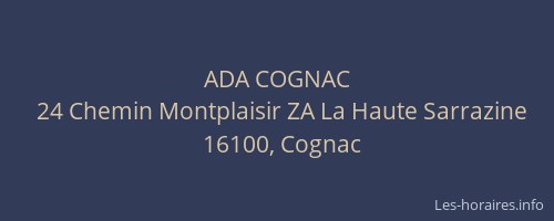 ADA COGNAC