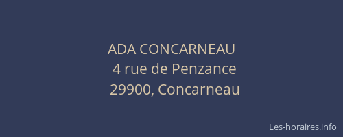 ADA CONCARNEAU