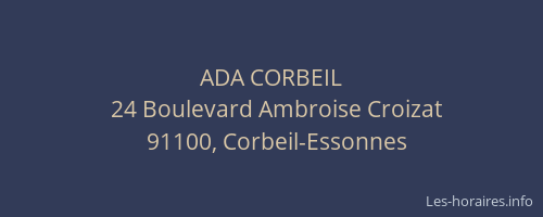 ADA CORBEIL