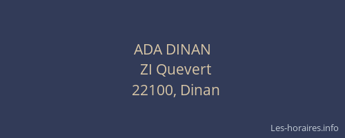 ADA DINAN