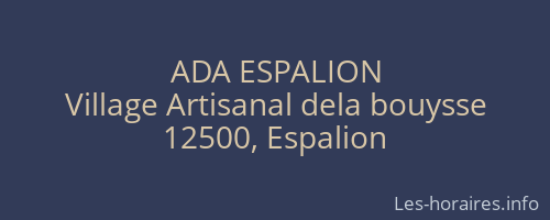 ADA ESPALION