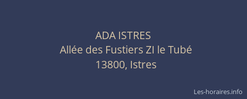 ADA ISTRES