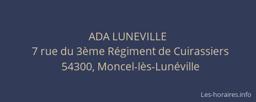 ADA LUNEVILLE