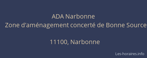 ADA Narbonne