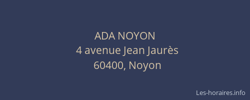 ADA NOYON