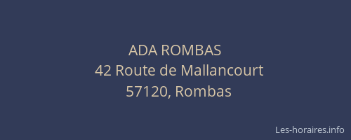 ADA ROMBAS
