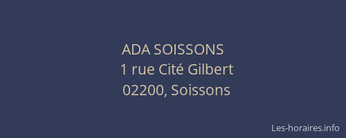 ADA SOISSONS